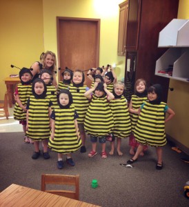 Children dressed in costume